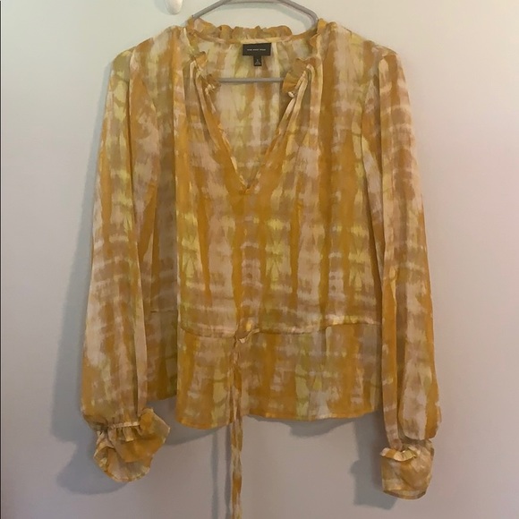 Who What Wear Sheer Blouse - Picture 1 of 2